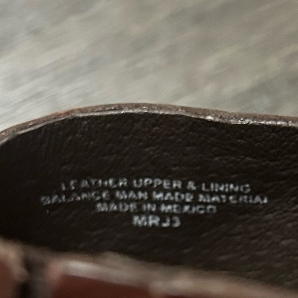 Born Dark Brown Leather Wedges - Picture 7 of 8